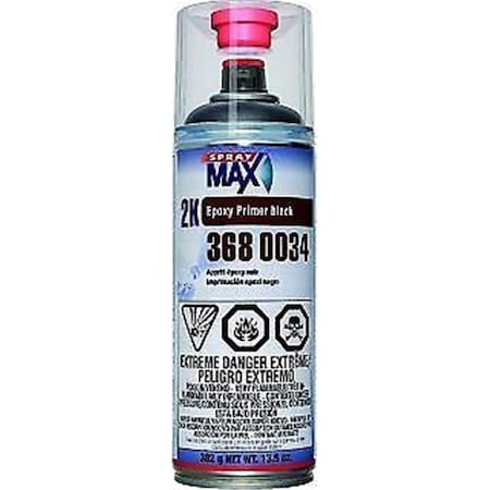Peter Kwasny Spraymax 2K Epoxy Primer - Black SPM-3680034