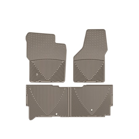 Weathertech Tan, Front and Rear All Weather Floor Mats W19TN-W206TN