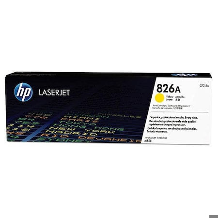 Hp 826A Yellow Original LaserJet Toner Cartridge, 31,500 Yield CF312A