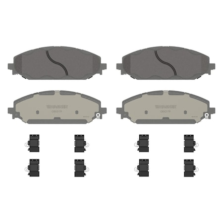 Wagner Brake OEX Front Disc Brake Pad Set Premium Ceramic, OEX2179