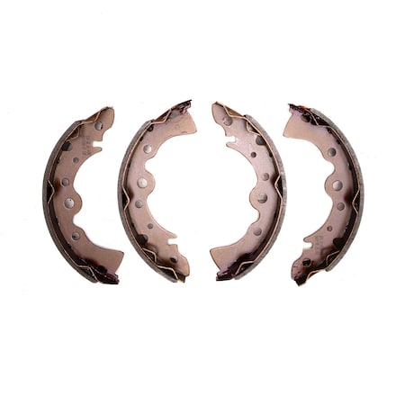 Dfc True Arc Parking Brake Shoes, Drum Brake Shoe Set,  1901-0533-00