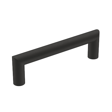 Amerock Revolve 3-3/4 inch (96mm) Center-to-Center Matte Black Cabinet Pull, 10PK 10VMP36852FB