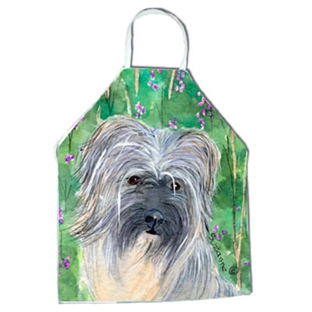 Carolines Treasures Berger des Pyrenese Apron - 27 H x 31 W in. SS1042APRON
