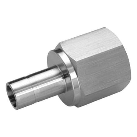 Ham-Let Compression Fitting Adapter, 6,525 psi 739LF SS 1/4 X 3/8