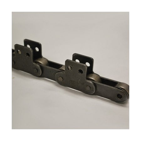 Tsubaki Double Pitch Oversize Conveyor chain, 10 ft OAL, 2 P, 1-1/8 Dia x 5/8 in W Roller C2082HSK24LRB