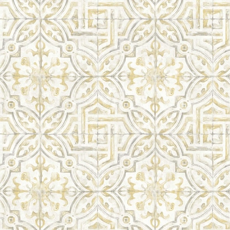 Chesapeake Sonoma Yellow Beach Tile Wallpaper 3120-12337