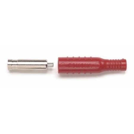 Pomona Electronics BananaJack, Red, 5000V, 15A, 11/2in, PK10 5167-2