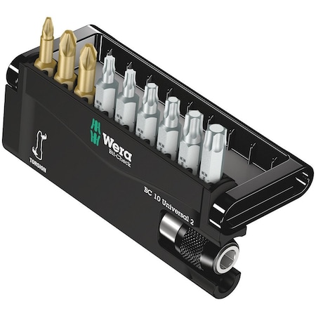 Wera Bit-Check 10 Universal 2, 10 pieces 5134200001