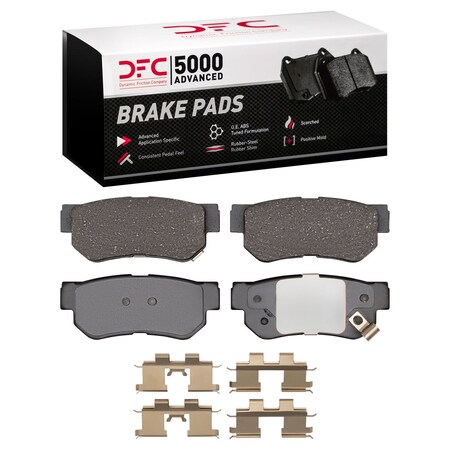 Dfc 5000 Advanced Disc Brake Pad Set, 1551-0813-01