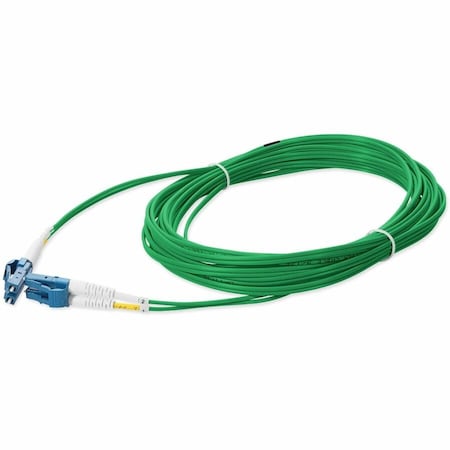 Add-On 3M LC TO LC GREEN OS2 DUPLEX OFNR (RISER-RATED) SMF FIBER PATCH CABLE ADD-LC-LC-3M9SMF-GN