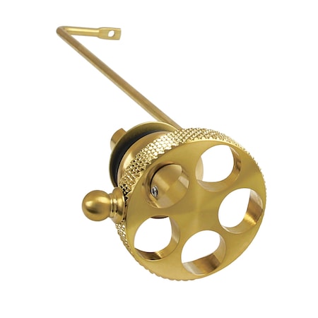 Kingston Brass Side Mount Toilet Tank Lever, Brushed Brass KTRKXS7