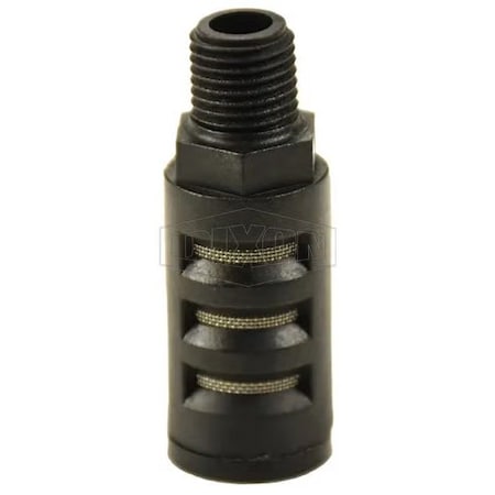 Dixon 1/4 in MNPT ECONOMY MUFFLER 2-15/64 in OVERALL SQF-2