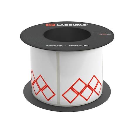 Labeltac GHS Die-Cut Labels, 9 Model 4in x 4in, 200 labels LT9, 5 Diamond LT44GHS5-V2-C