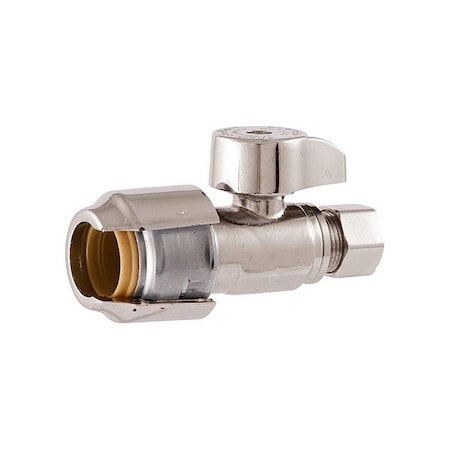 Sharkbite Push-to-Connect, Oval, Brass, 125 psi UR23037BN