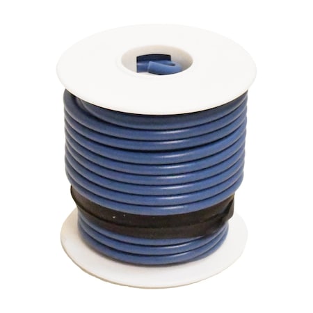 Auveco Plastic Primary Wire Blue 25 Feet 14 Gauge 12422