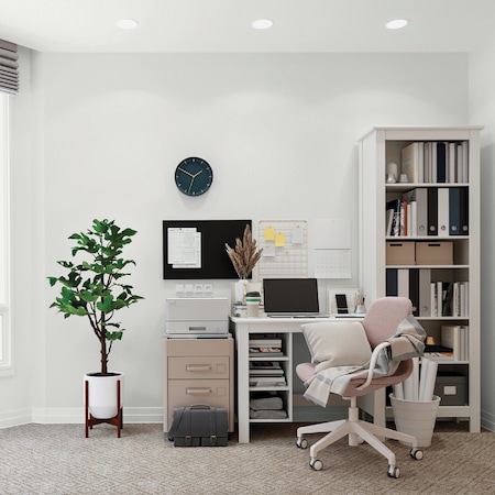 Glidden Fundamentals Grab-N-Go Flat Interior Paint Wht 1 Gal. GLFIN40WHT/01