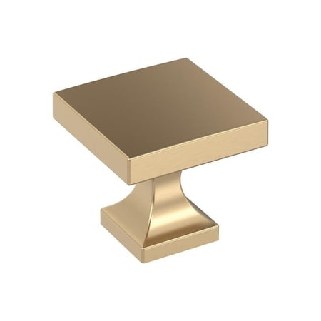 Amerock Pedestal Series Cabinet Knob, 1 in Projection, Zinc, Champagne Bronze BP37024CZ