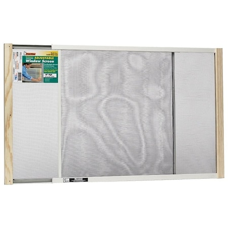 Frost King WB Marvin Window Screen, 18 in L, 25 to 45 in W, Aluminum ...