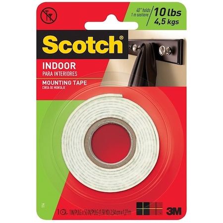 Scotch Tape Mounting Hvydty 1X50In 114/DC