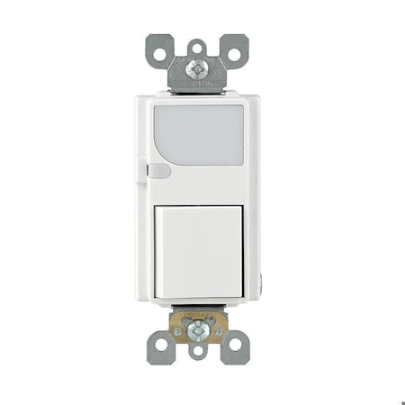 Leviton Wall Switch, White, 120V AC, Commercial 6526-W