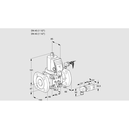 Honeywell Kromschroder VAS240F/NWSR KS88021971