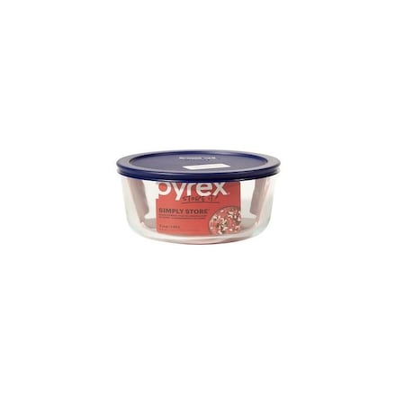 Pyrex FOOD STOR CTNR RND GLASS 7-CUP 6017397
