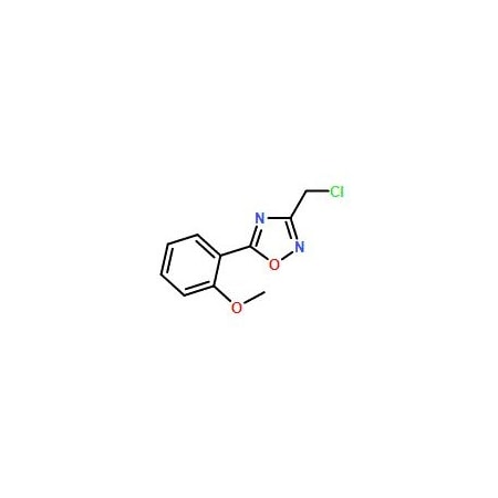Ak Scientific 3-(Chloromethyl)-5-(2-methoxyphenyl)-1, 2, 4-oxadiazole (5g), CAS 175205-61-5 9136AA-5g