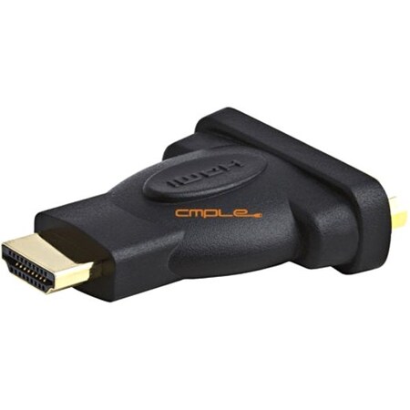 Cmple 105-N HDMI Male to DVI-D(24+1) Female Adapter Gold Plated 105-N