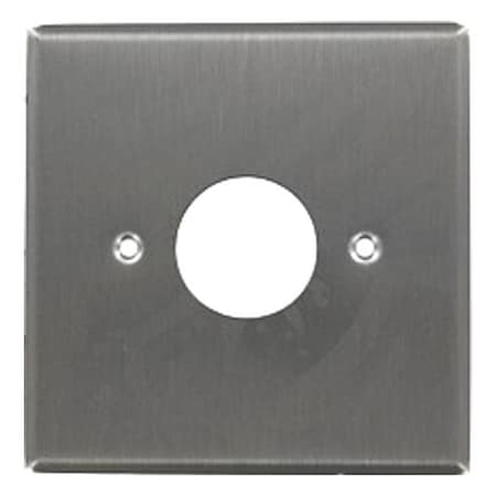 Leviton Wall Plate, Stainless Steel 84092-40