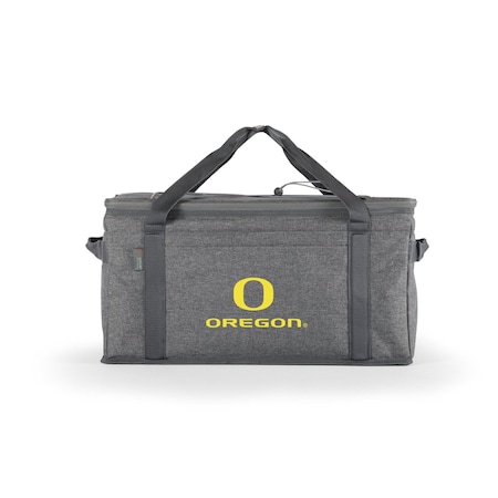 Picnic Time Family Of Brands NCAA Oregon Ducks 64 Can Collapsible Cooler, Large Insulated Soft Cooler Bag 716-00-105-474-0