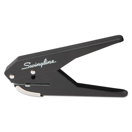 Swingline Low Force One-Hole Punch, 20-Sheet, 9/32in Holes, Black 74017