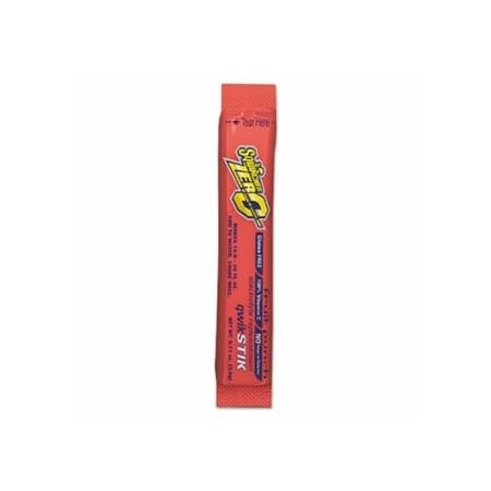 Sqwincher Qwik Stik ZERO Sugar, 0.11 oz, Pack, Yields 20 oz, Fruit Punch, 500PK 690-159060102