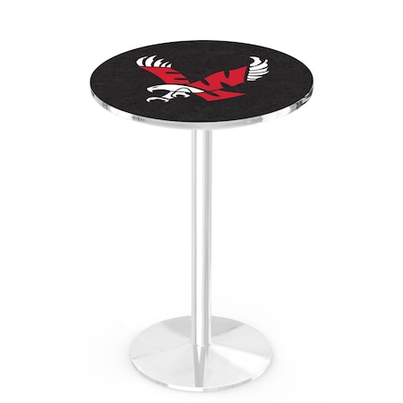 Holland Bar Stool Co 42" Chrome Eastern Washington Pub Table, 36" dia. Top L214C4236EastWA