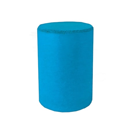 Dedeco RBR ABRASIVE CONE, CYL 1" X 3/4", BLUE X/F S/C 1/UNIT 0095