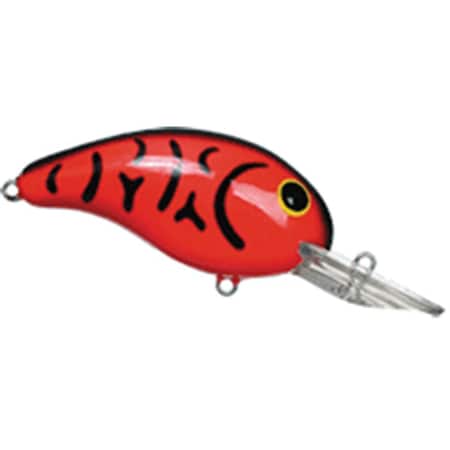 Bandit Lures Bandit Mid Range, 0.25 - Red Crawfish B100-38