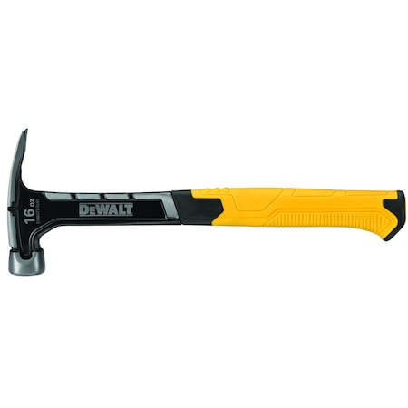 Dewalt DeWalt 16 oz Smooth Face Rip Claw Hammer 7.50 in. Steel Handle DWHT51003