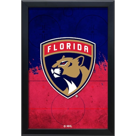Holland Bar Stool Co Florida Panthers 15.75 in. x 23.5 in. LED Snap Frame Lightbox by Company LBSnap