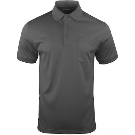 Propper Midweight Pocket Men's Polo, Charcoal, XX-Large F5343