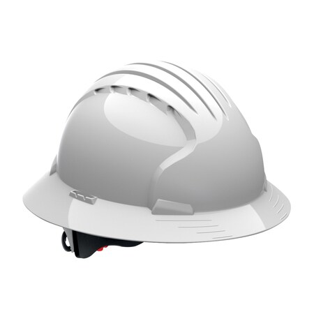 Pip Full Brim Hard Hat with HDPE Shell, 6-Point Polyester Suspension and Wheel Ratchet Adjustment 280-EV6161-10