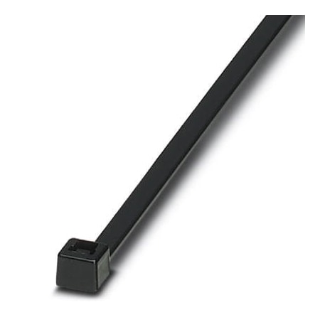 Phoenix Contact Cable Tie, 200 mm L, Black, PA 6.6, 220 N Strength, Heat Stabilized 3240787