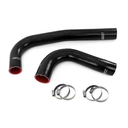 Hps Performance High Temp Reinforced Silicone Radiator Coolant Hose Kit, Black,  57-1308-BLK