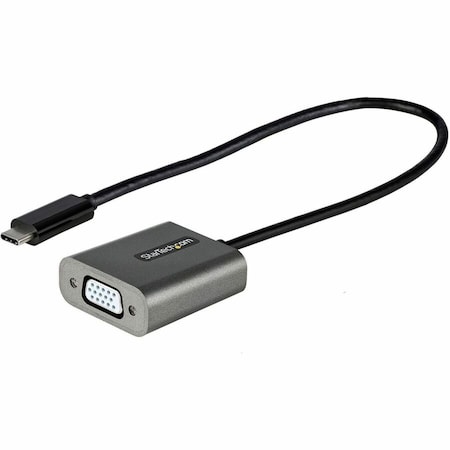 Startech.Com USB C to VGA Adapter 1080p - 12in Cable CDP2VGAEC