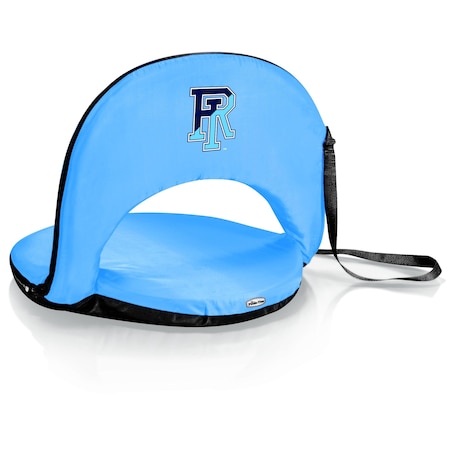 Picnic Time Family Of Brands NCAA Rhode Island Rams Oniva Stadium Seat - Reclining Bleacher Seat with Back Support, Sky Blue 626-00-137-934-0