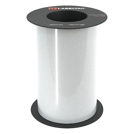 Creative Safety Supply LabelTac 9 Reflective Supply, White LT802RF-C