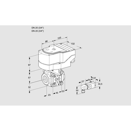 Honeywell Kromschroder IFC120/20R05-083-2-/20-60W3E KS88300900