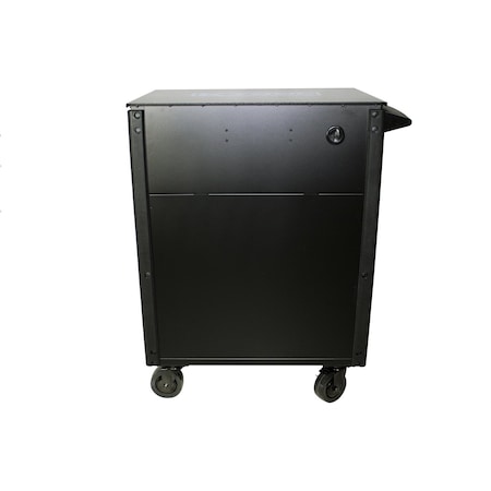 K-Tool International Service Cart Premium 7 Drawer 750 Lb. Matte Black/Blue KTI75153