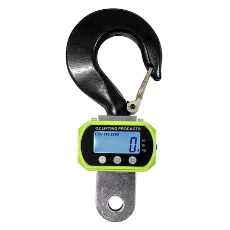 Oz Lifting Products Dynamometer and top hook assembly for .75 T lever hoists OZ075DYNO