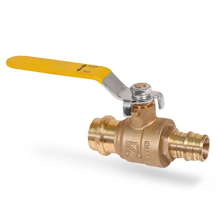 Everflow PressxPEX A Brass Ball Valve 3/4" FRBL-034-NL