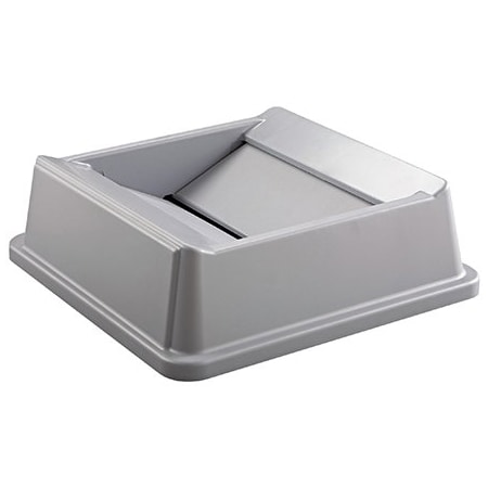 Rubbermaid Rubbermaid Hands-Free Trash Can Lid - 35 Gallon, Gray RUB137LGR
