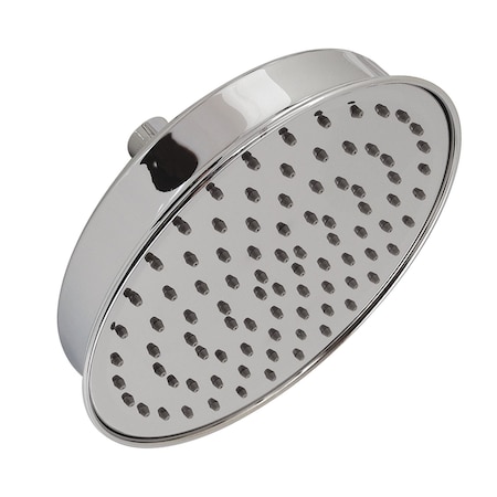 Kingston Brass 8" Round Raindrop Brass Shower Head, Polished Chrome K324A1